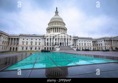 Congrès des États-Unis sur la colline du Capitole, Parlement américain Banque D'Images