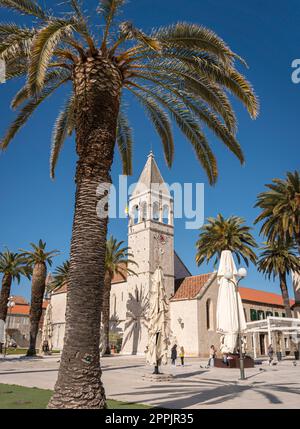 Église Saint Dominique, Trogir, Croatie Banque D'Images