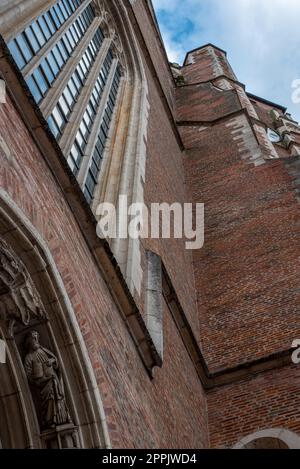 La cathédrale Liebfrauen dans le centre-ville d'Ingolstadt en Bavière Banque D'Images