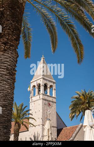 Église Saint Dominique, Trogir, Croatie Banque D'Images