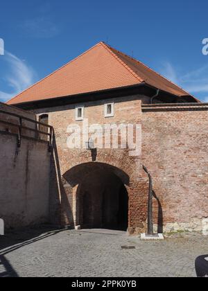 Le château de Spielberg à Brno Banque D'Images