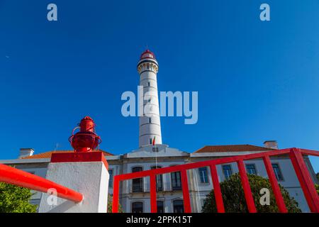 phare de Vila Real de Santo Antonio Banque D'Images