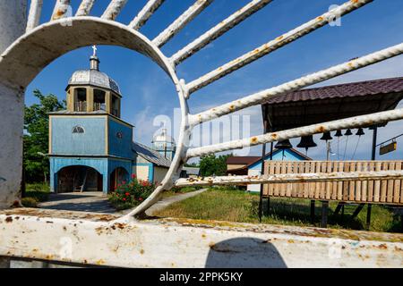 L'église orthodoxe de Mila 23 dans le delta du danube roumanie Banque D'Images