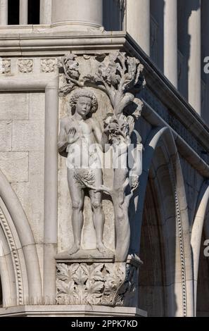 Venise, Italie - Palais des Doges. Une scène du Paradis Banque D'Images