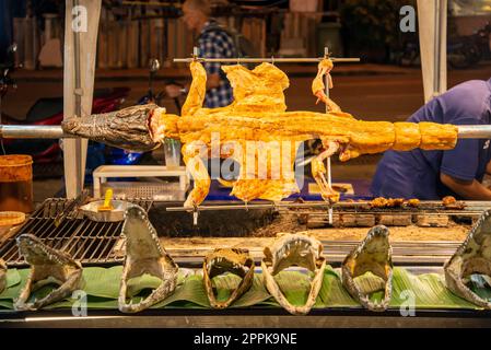 THAÏLANDE PATTAYA VILLE NIGHTMARKET Banque D'Images