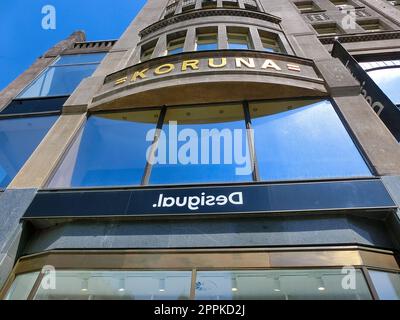 Magasin Desigual à Prague, république tchèque Banque D'Images