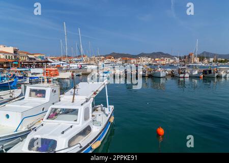 yachts et bateaux de pêche Banque D'Images