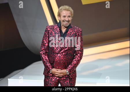 Thomas Gottschalk, Wetten Dass...? Depuis les halls d'exposition, Friedrichshafen, 19.11.2022 Banque D'Images