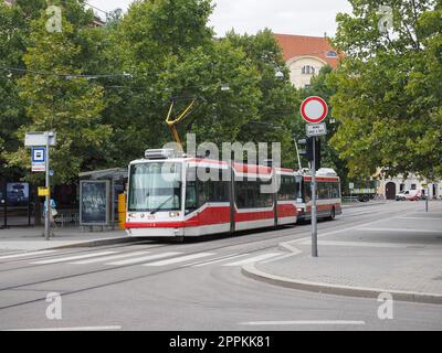 Tram à Brno Banque D'Images