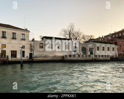 Collection Guggenheim sur le front de mer à Venise Banque D'Images