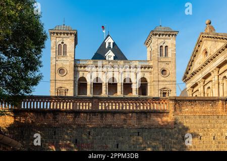 Rova d'Antananarivo, Palais de la Reine, Antananarivo, Madagascar Banque D'Images