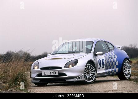 1997 voiture de rallye Ford Puma Banque D'Images