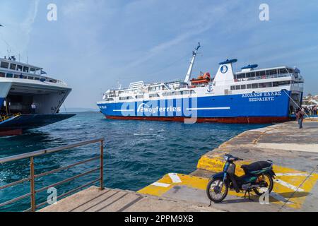 Bateaux de ferry bateau de croisière Banque D'Images