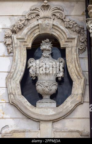 Façade de la Galerie morave (Palais du Gouverneur), Brno, République tchèque, Moravie Banque D'Images