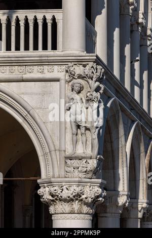 Venise, Italie - Palais des Doges. Une scène du Paradis Banque D'Images