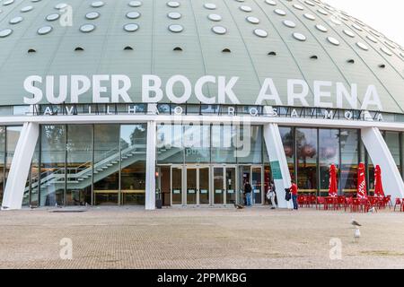 Pavillon Super Bock Arena Rosa Mota à Porto, Portugal Banque D'Images