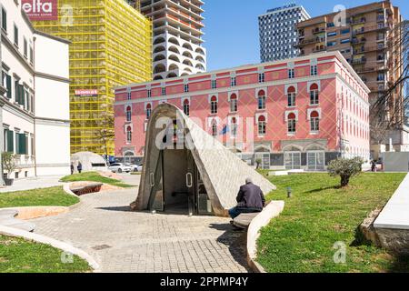 Musée Bunk'Art 2 à Tirana, Albanie Banque D'Images