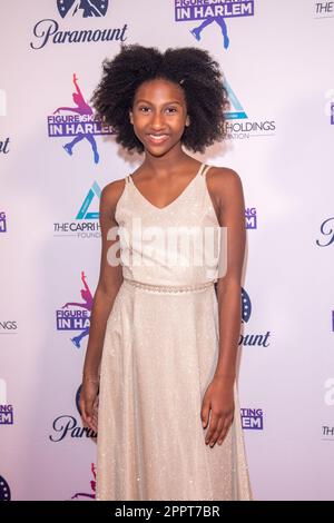 New York, États-Unis. 24th avril 2023. NEW YORK, NEW YORK - 24 AVRIL : Marianna Diop participe au patinage artistique lors du Gala annuel 26th de Harlem, « Celebrating Excellence & Sisterhood », au Gotham Hall sur 24 avril 2023, à New York. Crédit : Ron Adar/Alay Live News Banque D'Images