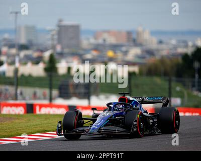 SUZUKA, JAPON, circuit de Suzuka, 8. Octobre : Alexander Albon (THA) de l'équipe Williams lors des qualifications pendant le Grand Prix de Formule 1 japonais au Banque D'Images