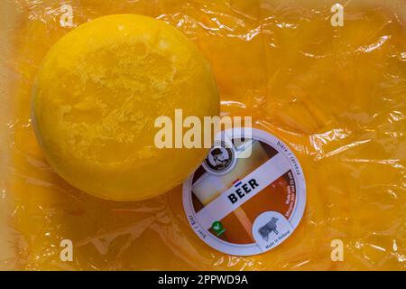 Henri Willig Bier fromage à base de bière wheyzen et de lait européen - fabriqué en Hollande Banque D'Images