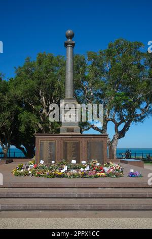 Cenotaph sur Bicentennial Park à Darwin, territoire du Nord, Australie Banque D'Images