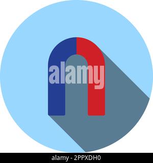 L'icône de l'aimant Illustration de Vecteur