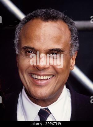 **PHOTO DE FICHIER** Harry Belafonte est décédé** Harry Belafonte 1990 photo d'Adam Scull/PHOTOlink/MediaPunch Banque D'Images