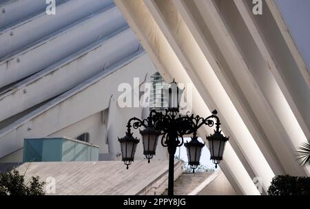 EL PALACIO DE EXPOSICIONES Y CONGRESOS OVIEDO, ESPAGNE Banque D'Images