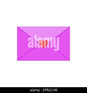 Enveloppe Amour Illustration de Vecteur