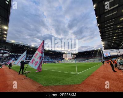 Birmingham, Royaume-Uni. 25th avril 2023. Une vue générale du match Aston Villa contre Fulham EPL, à Villa Park, Birmingham, Royaume-Uni, le 25th avril 2023. Crédit : Paul Marriott/Alay Live News Banque D'Images