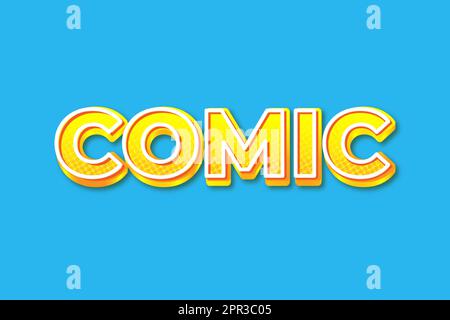 text effects Comic Illustration de Vecteur