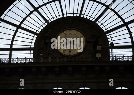 Gare de Budapest-Keleti Banque D'Images