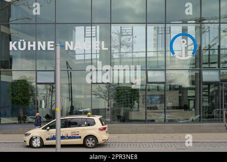 Kühne und Nagel, Großer Grasbrook, Hafencity, Hambourg, Allemagne Banque D'Images