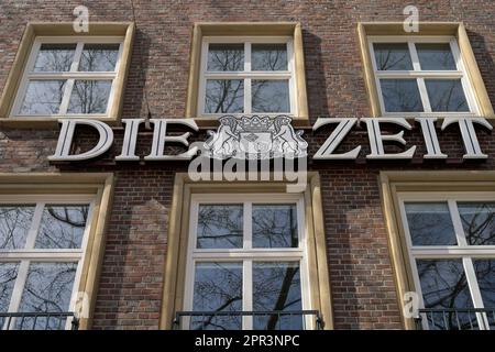 Die Zeit, Helmut-Schmidt-Haus, Speersort, Hamburg, Deutschland Banque D'Images