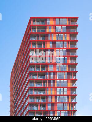 Rotterdam, pays-Bas - Calypso logement et développement mixte par will Alsop Banque D'Images