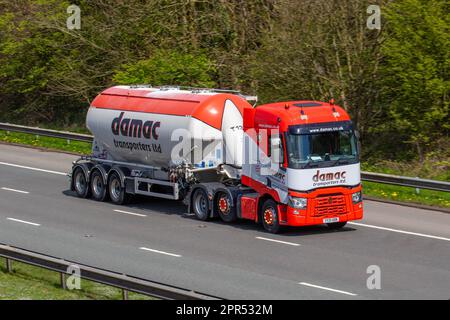 2021 Diesel Renault 10837 cc HGV Tanker Banque D'Images