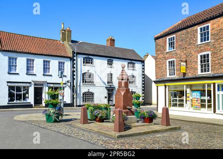 Market Place, Alford, Lincolnshire, Angleterre, Royaume-Uni Banque D'Images