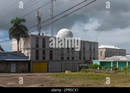 St. John's est la capitale et la plus grande ville d'Antigua-et-Barbuda, dans les Caraïbes Banque D'Images