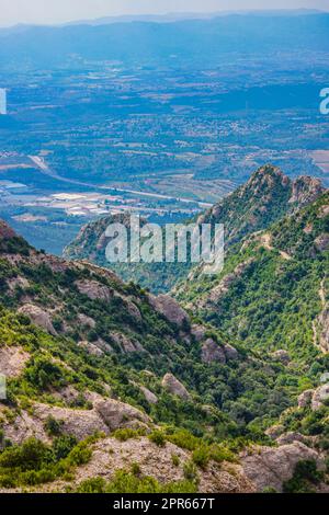Montcerats étrange rock (Espagne Barcelone) Banque D'Images