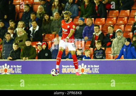 Oakwell Stadium, Barnsley, Angleterre - 25th avril 2023 Barry Cotter (17) de Barnsley - pendant le jeu Barnsley v Ipswich Town, Sky Bet League One, 2022/23, Oakwell Stadium, Barnsley, Angleterre - 22nd avril 2023 crédit: Arthur Haigh/WhiteRosePhotos/Alay Live News Banque D'Images