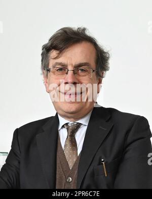 Milan, . 26th avril 2023. Milan, Italie Elio Franzini a étudié le recteur de l'Université d'État de Milan Credit: Independent photo Agency/Alay Live News Banque D'Images