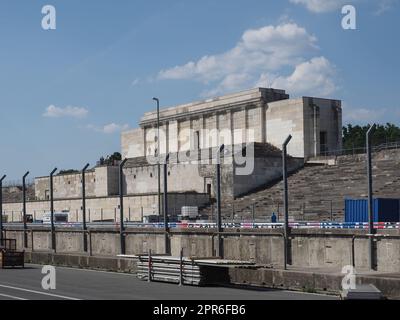 Zeppelin Field Tribune à Nuremberg Banque D'Images