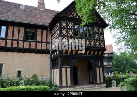 Schloss Cecilienhof historische Stätte der Potsdamer Konferenz 1945 Banque D'Images