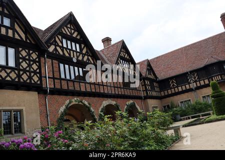 Schloss Cecilienhof historische Stätte der Potsdamer Konferenz 1945 Banque D'Images