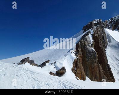 Montagne Wilder Pfaff, ski, Tyrol, Autriche Banque D'Images