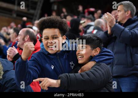 The City Ground, Nottingham, Royaume-Uni. 26th avril 2023. Premier League football, Nottingham Forest contre Brighton et Hove Albion; Credit: Action plus Sports/Alay Live News Banque D'Images