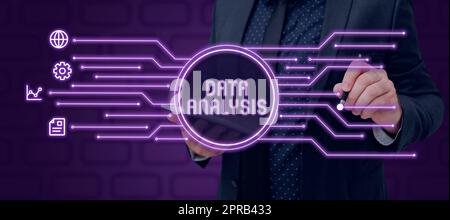 Signature manuscrite analyse des données. Approche métier Translate Numbers to Analytical conclusion prévision homme d'affaires avec des lignes de dessin de plume et S stratégies de présentation. Banque D'Images