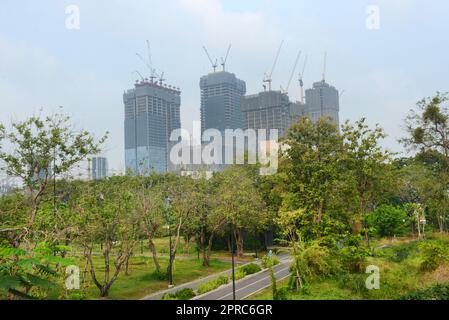 Benchakitti Forest Park à Bangkok, Thaïlande. Banque D'Images