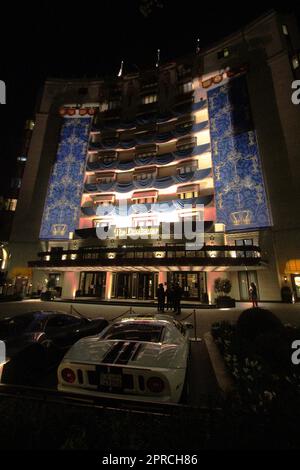 L'hôtel Dorchester de Londres est prêt pour le couronnement du roi Charles . C'est le seul hôtel de Londres qui est prêt et qui célèbre déjà 24/4/23 Banque D'Images