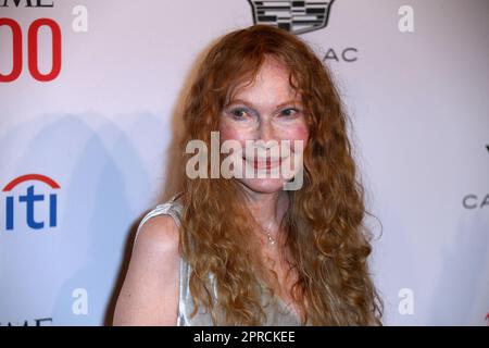 New York, États-Unis. 26th avril 2023. Mia Farrow participe au Gala 2023 Time100 au Jazz Lincoln Center de New York, NY, USA sur 26 avril 2023. Photo de Charles Guerin/ABACAPRESS.COM crédit: Abaca Press/Alay Live News Banque D'Images